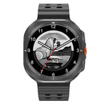 LinkMejor DT Watch Ultra 1.5inch HD Screen Built-in 4GB Memory 1000+ Songs ChatGPT/Recorder/NFC/Compass bluetooth Call Heart Rate Blood Oxygen Monitor Sleep Monitoring Multi-sport Modes Music Playback IP68 Waterproof Smart Watch