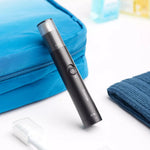 LinkMejor Electric Nose Hair Trimmer 360° Rotating Floating Blade with Washable Removable Cutter Head High Speed Low Noise