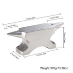 Stainless Steel Horn Anvil Bench Block for Jewelry Making Cast Iron Practical Tool for Wire Bending and Metal Forming