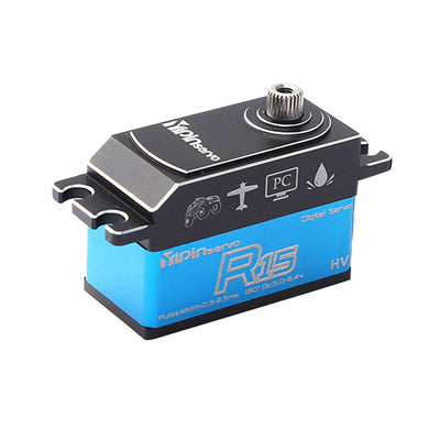LinkMejor 15KG Digital Servo Metal Gear Servo Waterproof for 1/8 1/10 Scale RC Cars Robot Manipulator RC Parts