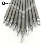 LinkMejor T12 Series 10 Piece Soldering Iron Tip Set for 942 Soldering Station High Quality Rapid Heating Precision Tips