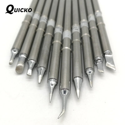 LinkMejor T12 Series 10 Piece Soldering Iron Tip Set for 942 Soldering Station High Quality Rapid Heating Precision Tips