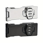 Combination Lock Mechanical Zinc Alloy 1000 Combinations Keyless Entry for Cabinets Drawers Mailboxes Lockers Rust-Resistant Easy Installation