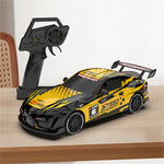Geeks X2201 RTR 1/22 2.4G 4WD Drift RC Car Gyro Mini Full Proportional Alloy Body Shell LED Light Remote Control High-Speed Motor On-Road Racing Vehicle Model Boys Gifts Toys