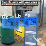 Digital Refrigeration bluetooth Scale 90kg High Capacity Electronic Weighing Scale for Refrigerants Refilling Central Air-conditioning and Refrigeration Equipment Fluoridation Tools