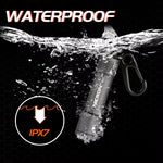 LinkMejor N1Micro 100LM Mini LED Keychain Flashlight Outdoor Charging Key Chain Light Lamp Waterproof IPX7 For EDC Torch