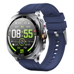 TS400 1.43-inch AMOLED Display GPS Multi-SatellitePositioning Flashlight Da GPT Altitude&Barometric Compass bluetooth Call bluetooth Call Heart Rate Blood Pressure Blood Oxygen Monitor Sleep Monitoring Multi-sport Modes 3ATM&IP68 Waterproof Smart Watch