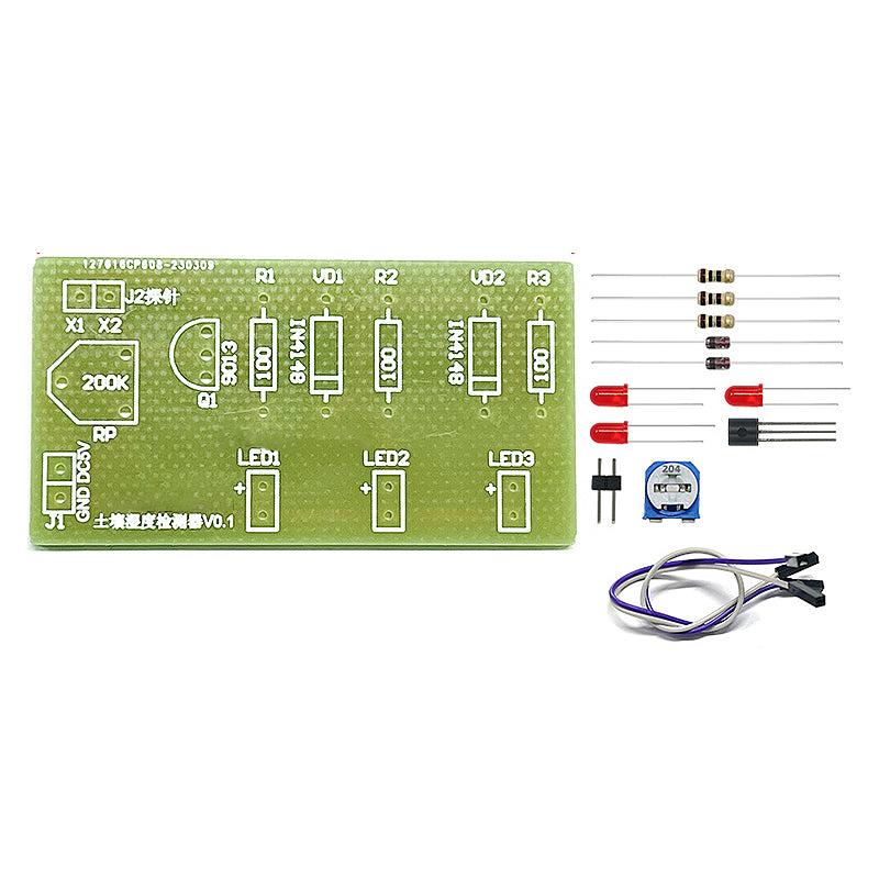 DIY Electronic Kit for Soil Moisture LED Light Soil Moisture Sensor