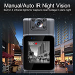 L11 1080P HD Very Small Camera Portable Digital Video Recorder BodyCam Infrared Night Vision Police Cam Small Bike Camcorder