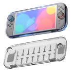 LinkMejor Clear Protector Shell for Switch 2 Protective Shell Protective Case Cover for Switch 2 Game Console/Game Controller