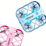 LinkMejor H142 PRO MAX DIY Self-Assembled KIT Educational Puzzle Learning Training Competition Flying Aircraft WiFi FPV Altitude Hold  Mode 2.4G Remote Control RC Drone Quadcopter RTF