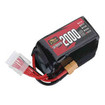 LinkMejor Power 22.2V 2000mAh 120C 6S LiPo Battery XT60 Plug for RC Drone