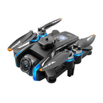 LinkMejor XT808 GPS 5G WiFi FPV with 5.9inch LCD Screen Controller 720P HD Dual Camera 180° Servo Gimbal 360° Obstacle Avoidance Brushless Foldable RC Drone Quadcopter RTF