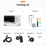 LinkMejor ADS802A/ADS812A/ADS822A Digital Oscilloscope 2 Channels 1.25GSa/s 12-bit 7-inch Display USB HDM  LAN Connectivity