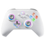 LinkMejor N10 Tri-mode Gaming Controller with Hall Effect Joystick and Hall Triggers 1000Hz 6 Axis Gyro for PC Switch iOS Android