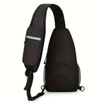 IPRee Waterproof Single Chest Shoulder Bag, Multi Purpose Large Capacity Crossbody Bag for Men Women, Suitable for Outdoor Travel Work