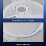 Side-Mounted 3D Printer Filament Dry Box Sealed Filament Feeder Moisture-proof for Bambu Lab A1 PLA PETG