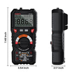 LinkMejor Direct KAIWEETS HT118A Digital AC/DC Multimeter TRMS 6000 Counts True RMS with Flashlight and Safety Features Best for Household and Automotive Testing