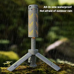 LinkMejor Multifunctional Outdoor Camping Light 8000mAh Type-C Rechargeable 1000lm Telescopic Tripod Lantern Flashlight Waterproof Dimmable 2700-8000K