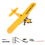 LinkMejor A505 J3-CUB 505mm Wingspan 2.4GHz 3CH 6-Axis Gyro 3D/6G Switchable EPP RC Airplane RTF Compatible DSMX DSM2 S-BUS Protocol