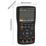 LinkMejor ZT-706S Handheld Oscilloscope Multimeter 3-In-1 Dual Channel 50MHz 280MSa/s 66000 Counts Signal Generator IPS Display