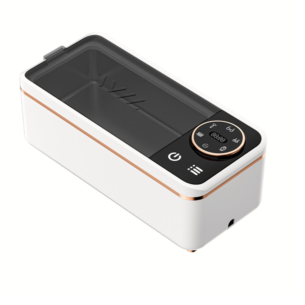 Tevorex Ultrasonic Jewelry & Glasses Cleaner 450ml Capacity High-Frequency Vibration Multifunctional Deep Cleaning Machine