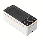 Tevorex Ultrasonic Jewelry & Glasses Cleaner 450ml Capacity High-Frequency Vibration Multifunctional Deep Cleaning Machine