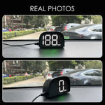 Universal Car GPS HUD Digital Speedometer Display White Light Plug and Play Big Font Car Electronics Accessories