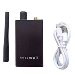 RF-10G Digital RF Detector Wireless Signal Strength Meter 1MHz-10GHz High Sensitivity Adjustable Alarm Rechargeable Battery Portable