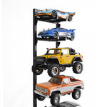 RC Remote Control Model Car Parts Large Scale Standing Display Storage Organizer Rack Shelf Stand Multi Tier Vertical Floor DIY KIT Vehicles Truck Spare Collection Accessories