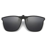 Polarized Clip-On HD Sunglasses Men Women UV400 Protection Car Driver Myopia Clip-On Sun Glasses for Outdoor Travel Fishing
