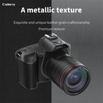 D5 6400 Megapixel HD WiFi Digital Video Camera 4K Dual Lens Professional Camcorder with 3inch IPS Display 16X Zoom DSLR Camera for Youtube Streaming Vlog Recorder