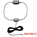 Portable Passive Magnetic Antenna Amplifier T-Shaped BALUN 10 kHz-30 MHz HF Up To 300 MHz VHF 250 mW SMA BNC Low Loss Wideband