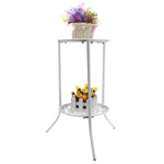 Plants Pot Flower Shelf Bracket Holder Stand Metal Planter Storage Organizer Display Rack Home Garden Decorations
