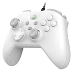 G4 Wired Gaming Controller 1000Hz Polling Rate Carbon Film Joystick Dual Vibration Turbo Gamepad Compatible with Switch PC Android
