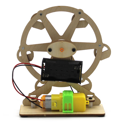 Wooden Ferris Wheel Model Assembly Kit DIY Children's Science Experiment Education Toy Student Technology Small Production