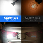 LinkMejor Pair 12V T15 LED Light Bulb 3020SMD Turn Signal Bulb 2W 256LM White Light Brake Reversing Lamp