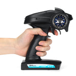 LinkMejor T-8196A 2.4GHz 3CH Light Group Transmitter with RX-G3 Receiver for RC Car Boat Tank
