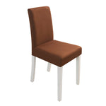 Pure Color Seat Cover Spandex Stretch Wedding Banquet Chair Cover Party Decor Dining Room Seat Cover