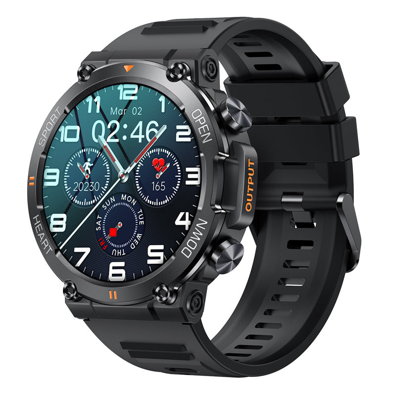 K56Pro 1.39inch HD Screen bluetooth Call Heart Rate Blood Pressure Blood Oxygen Monitor Sleep Monitoring Multi-sport Modes Music Playback Life-grade Waterproof Smart Watch
