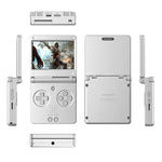 [16+128G] Anbernic RG SP 7000+ Games 3.4-inch IPS Screen Retro Handheld Game Console H700 Quad Core 5G WiFi bluetooth 4.2 Built-in Hall Magnetic Switch Foldable Classic Gaming Portable Flip Player Console