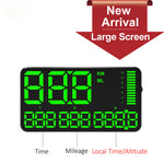 Head Up Display for Car GPS Speedometer Speedometer Digital Display HUD MPH/KMH with Over Speeding Alarm 5.5 Inch
