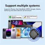 Loshall Mini GPS Tracker Smart Tag Apple Android Dual System Global Locator Pet Wallet Suitcase Car Elderly Kids Anti-Lost