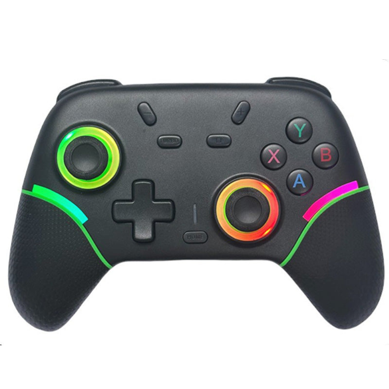 X9 Tri-mode Wireless Gaming Controller with RGB Lighting Programmable Back Buttons Dual Vibration for PC Switch iOS Android PS3 Gamepad