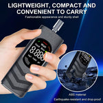 Portable Alcohol Tester Professional Alcohol Detector Breathalyzer LCD Display Drunk Driving Test for Car Home