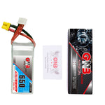 LinkMejor GNB 14.8V 650mAh 80C 4S LiPo Battery XT30U-F Plug for  GEPRC Tern LR40 FPV Racing Drone