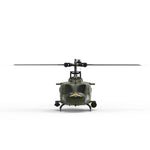 LinkMejor E190 1:34 UH-1 HUEY Scale 2.4G 6CH Altitude Hold Optical Flow Positioning Dual Brushless Motor RC Helicopter