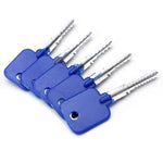 LinkMejor 5pcs Lock Repairing Tools Locksmith Try-Out Keys Set for Cross Lock