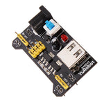 LinkMejor MB-102 MB102 Solderless Breadboard + Power Supply + Jumper Cable Kits