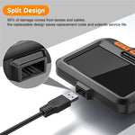 4.3'' IPS Screen Industrial Handheld HD 1080P 8mm Endoscope 8 LEDs IP67 Waterproof Auto Repair Plumbing Maintenance Appliance Inspection T42-AV